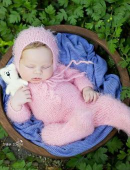 Комбінезон і шапочка для фотосесії немовлят